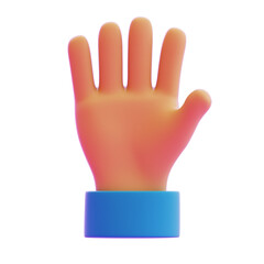 hi five hand gesture