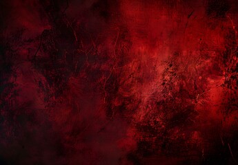 Abstract Red Grunge Background Texture