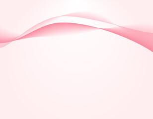 Supple waves, soft wave background, salmon pink　4