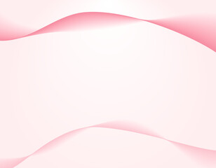 Supple waves, soft wave background, salmon pink　2