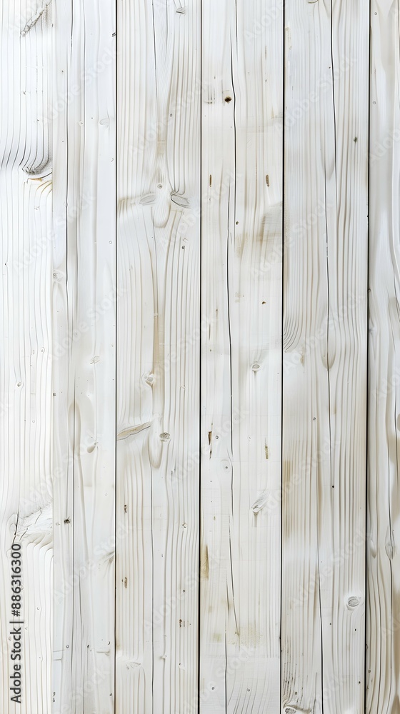 Wall mural white wood texture wallpaper background is seamless with a light nature theme. the plywood lumber an