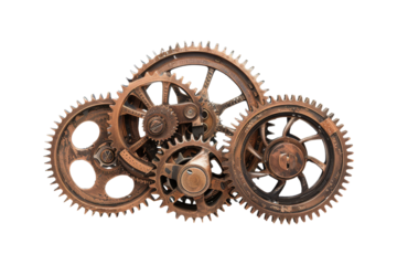 Cogwheels, Gears, Mechanism, Teamwork