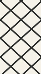 Fototapeta premium A black and white diamond pattern wallpaper