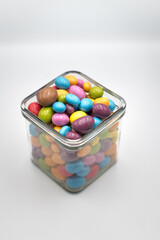 colorful chocolate candies