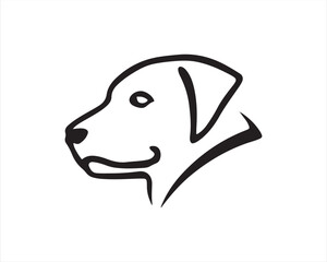 Dog Logo Design Vector Template