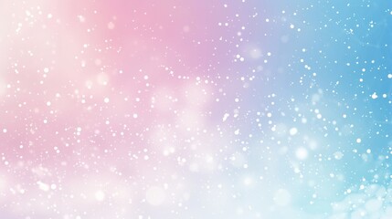 Obraz premium Ethereal Pastel Gradient Background with Sparkling Dust Particles