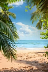 Fototapeta premium beach background