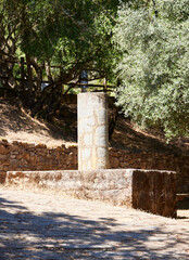 Geodetic point. They are marked points that indicate an exact geographical position, forming a...
