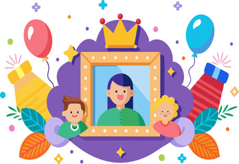 Art & Illustration birth day celebration vector art