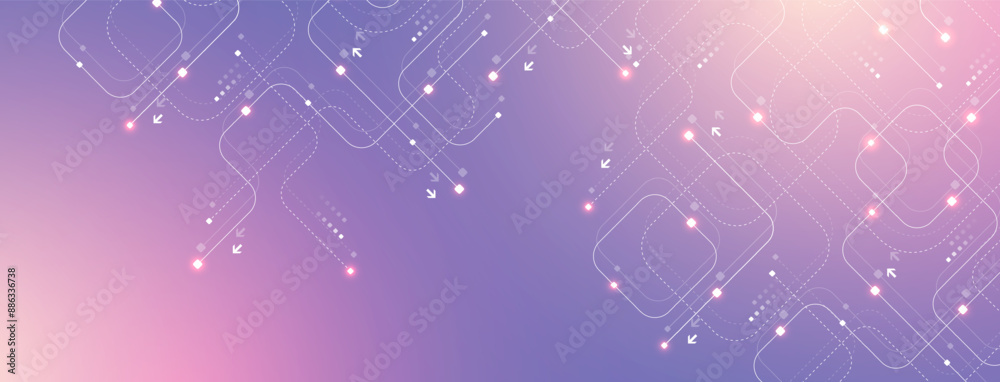 Poster technology abstract background. modern electronic motherboard texture. engineering and communication