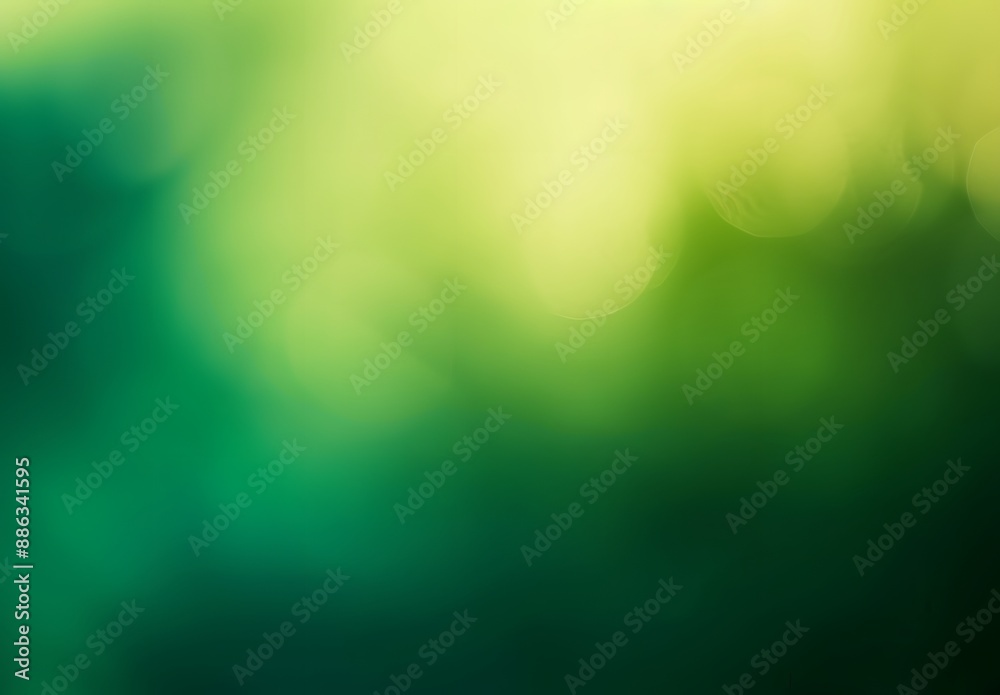 Canvas Prints abstract green gradient background blurred