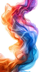 Abstract Colorful Swirls.