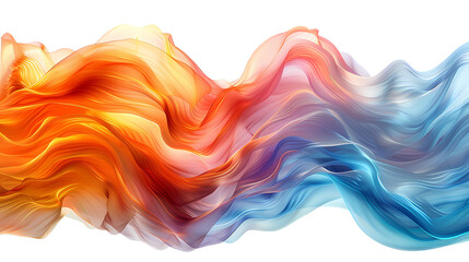 Abstract Swirling Liquid Colors.
