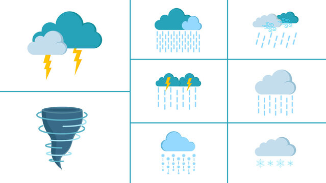 Climate Change Icons