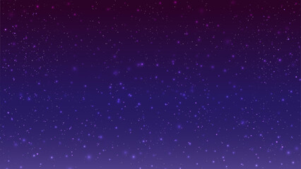 幻想的な星空背景 © Pens'K