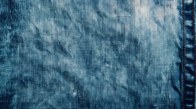 Light Blue Denim Texture Background, Top View