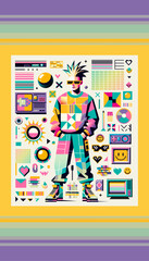 Y2K Style Digital Punk