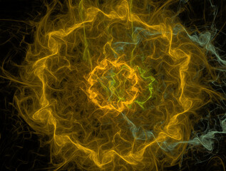 Imaginatory fractal abstract background Image