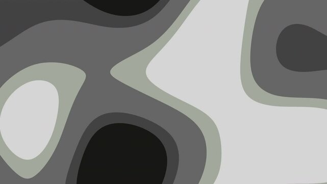 Le mouvement de fond gris est comme un liquide de peinture abstrait avec des mouvements doux, parfait pour l&rsquo;&eacute;ducation &agrave; la couleur, la publicit&eacute;, la promotion et les arts visuels ou les affaires num&eacute;