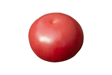 Pink Heirloom tomatoes isolated png, close-up