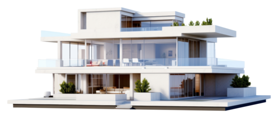 PNG Architecture building house villa.