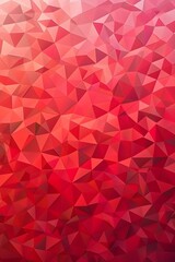 Naklejka premium Abstract Red Gradient Low-Poly Background