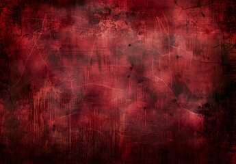 Dark Red Grunge Texture Background Horror