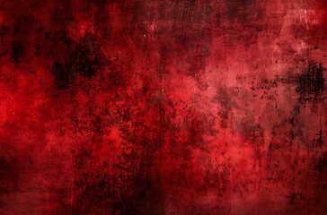 Dark Red Grunge Texture Background
