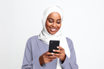 Muslim hijab png mockup, transparent design