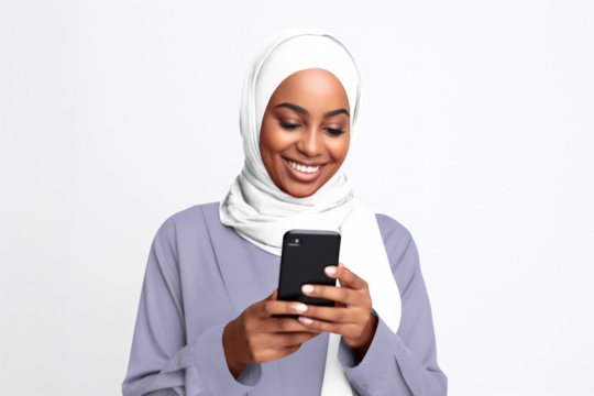 Muslim hijab png mockup, transparent design