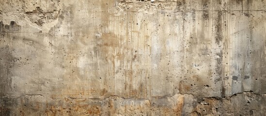 Texture of a grungy concrete wall providing a background for copy space image.