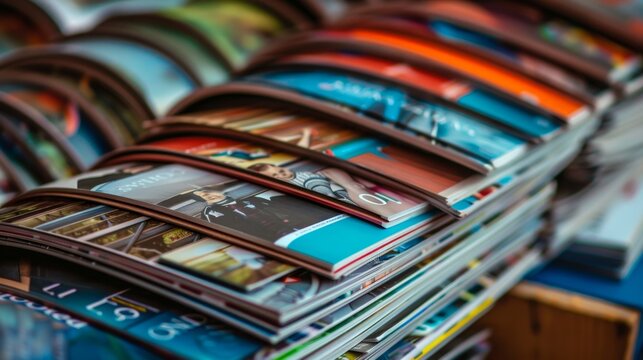 Stack of Magazines.