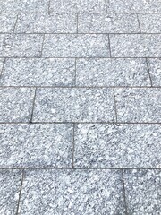 Obraz premium タイル敷きの舗装路