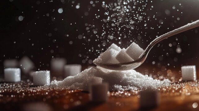 Sugar Cube Sculpture in Artful Food Photography