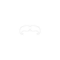 Classic Set of Moustaches Vector