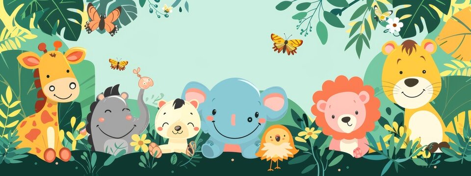 Wild Animal Cartoon Images Browse 2 511 419 Stock Photos Vectors and Video Adobe Stock