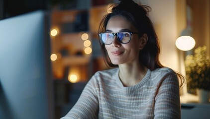 An influencer participating in a collaborative live stream with another influencer, interacting with both of their audiences