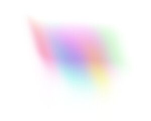 transparent rainbow gradient