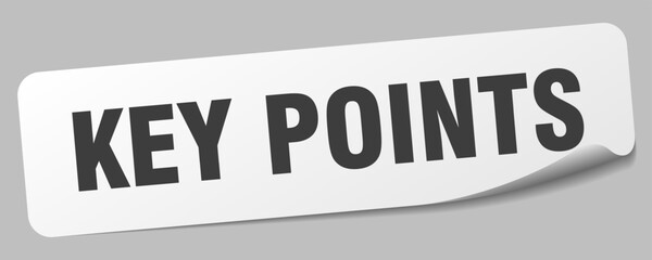 KEY POINTS