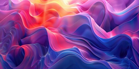 Obraz premium Abstract Flowing Colors