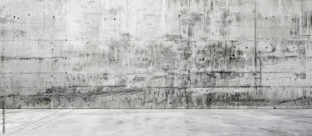 Poster Texture of a concrete wall with space for design elements in the background suitable for copy space image