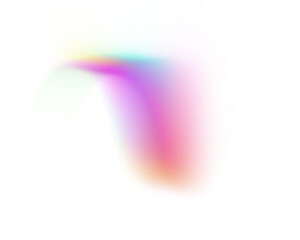 transparent rainbow gradient