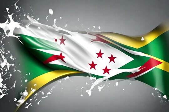 Comoros Flag background