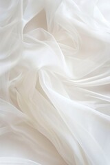 Fototapeta premium Abstract soft gradient plain white background wallpaper with copy space