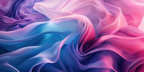 Obraz premium Abstract Wavy Fabric Background