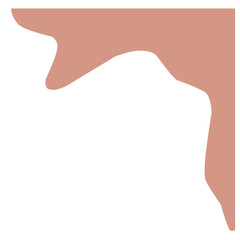 Separators shapes and frame for website. Wave and triangular dividers for Top or Bottom Page. Frame of header