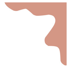 Separators shapes and frame for website. Wave and triangular dividers for Top or Bottom Page. Frame of header