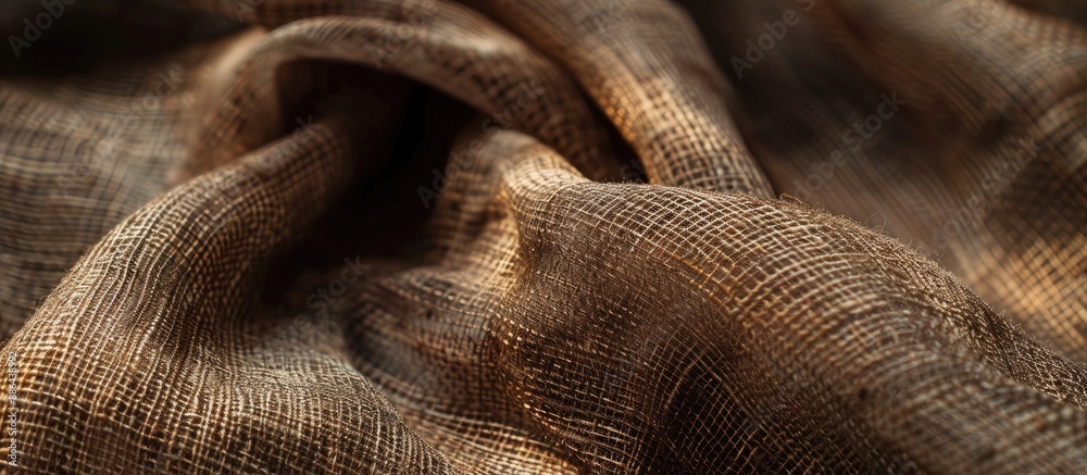 Poster Exquisite fabric with a luxurious texture. with copy space image. Place for adding text or design