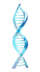 PNG 3d render blue dna helix sequence white background toothbrush research.