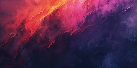 Abstract Background with Dynamic Hues of Red, Pink, and Purple